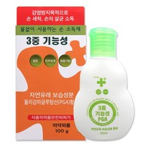 (주)삼현제약 닥터 PGA 손소독제 100ml 물없이 사용하는 손 소독제, 5개