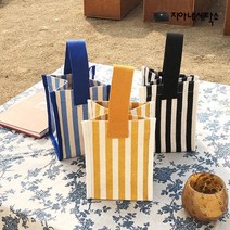지아네세탁소 줄무늬토드 토드백 데일리 여성가방