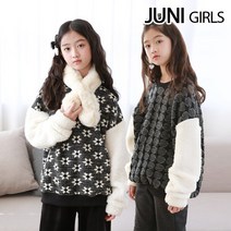 자가드뽀글 티셔츠