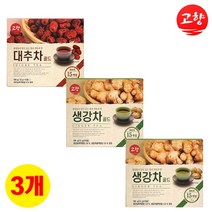 다봄 고향 생강차골드2개+대추차골드1개 각15스틱
