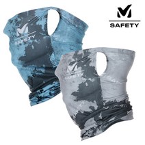 밀레 safety 멀티스카프 귀걸이형 쿨마스크 여름 버프 23년형, 블루