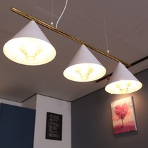 비츠온 팬던트(3등), 6745-3D 화이트