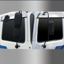 현대 메가트럭 크롬 선바이저 2pcs 도어바이져 _ Dol093EA, 07년-현재 D617