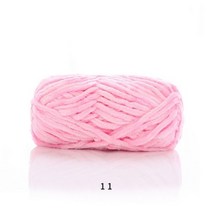 [9월픽]100g / 80M 셔닐 벨벳 원사 뜨개질 양모 두꺼운 따뜻한 크로셰 면화 DIY 핸드 니트 스웨터, 1pc 11
