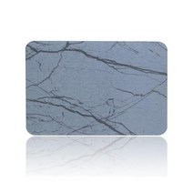 논 석면 국제 표준의 취득 완료 Artalk 규조토 목욕 매트 안전 됨 흡수 발목 주방 속건 조습 욕실 화장실 60 x 39cm 대리석 무늬 C 화이트, 대리석 무늬 I(그레이), 60×39cm