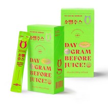 데이그램 소멸주스 방금먹은 음식 맛있게 소멸1포 클렌즈 주스, 2박스