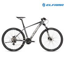 2022 엘파마 벤토르 27.5인치 V2000 24단 MTB자전거, M(400), 블랙레드