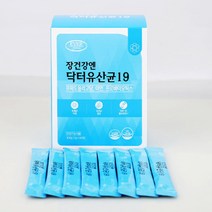 장건강엔 닥터유산균19 5gx60포 2개월분 / 유산균가루 유산균효과 유산균분말 유익균