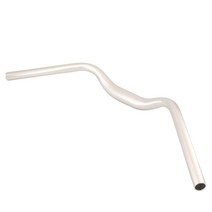 자전거 핸들바 레크리에이션 산악 레트로 편안한 큰 제비 31.8mm640mm 알루미늄 합금 라이저 바 MTB 로드 바이크 고정 기어 자전거용 실버 USA 미국