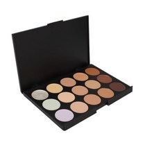 NiceEshop 프로페셔널 15 컬러 컨실러 위장 메이크업 팔레트(컨실러 15 색상), 15 Colors