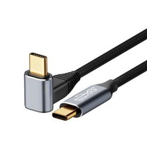 스팀덱도킹스테이션듀얼센스백버튼플스듀얼쇼크 USB 3.1-hdmi 호환 케이블 100w TV 도킹 모드 OnNintendo, 01 C male to C male
