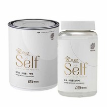 KCC 숲으로 셀프 친환경 인증 타일용 페인트 0.75L, 백색