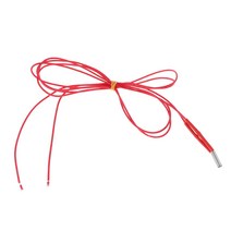 40W 세라믹 카트리지 히터 12V 가열 3D 프린터용 싱글 헤드, 1.2 미터, 레드, 플라스틱
