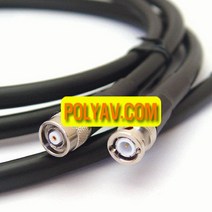 [미국TMS사] LMR400 BNC(숫)-TNC역심형(숫) 케이블-1M, 상세내용표시