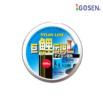 고센 거어전설 GK-660B 대물낚시 원투낚시 바다원줄, 6호(600m)