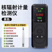 휴대용 수산물 계측기 측정기 방사선 방사능 방사능측정기 검출기 휴대용방사능측정기 식품, 블랙고정밀핵방사능검출기