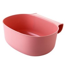 진공음식물쓰레기통 가정용 쓰레기통 플라스틱 캐비닛 문 교수형 휴지통 쓰레기 바구니 주방 도구 쓰레기 포함 청소 도구 저장, 분홍색