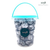 1058베이킹스튜디오 수제 오레오 머랭쿠키 1L/답례품/선물/어린이/생일, 145g, 1개