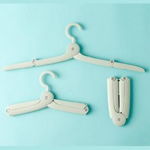 여행 출장용 접이식 기능성 미니 옷걸이 작은옷걸이, 색상_핑크