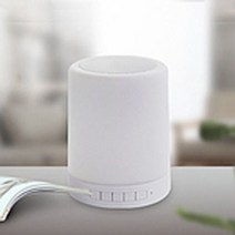 블루투스 무선통화 LED 무드등 360도 스피커 램프, 98x98x125mm, 스마일송쿠 98x98x125mm