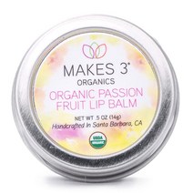 메이크3오가닉 패션 프루트 립 밤 14g, Passion Fruit, 1개