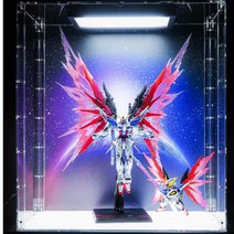 메탈빌드 데스티니 스트라이크 프리덤 빛의날개 건담 전용 장식장 케이스(LED조명), 01.LED상단조명 패키지
