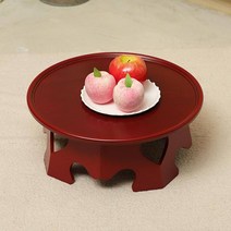 섬섬 부루 원형 팔각 다과상 미아트 집꾸미기 집들이선물 이사선물 미소비즈 원룸꾸미기, 엔틱