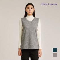 올리비아로렌 OLIVIA LAUREN 브이넥 저지 베스트_VOBANWW9281