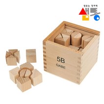 가재울마켓 샘통 5B가베 2.5cm형 프뢰벨가베 은물 45-9-4056546ea, gajae760 본상품선택