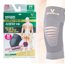 바른유통 반테린코와 서포터 압박용밴드 최신상모음, 반테린코와 서포터무릎검정(M)