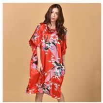 통통녀원피스 44사이즈 상견례 옷차림 플러스 사이즈 블랙 여성 여름 라운지 로브 레이온 가운 홈 드레스 대형 느슨한 잠옷 목욕