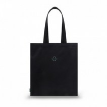 [EGARDEN] 에코백 리사이클링 친 환경 숄더백 내추럴 블랙