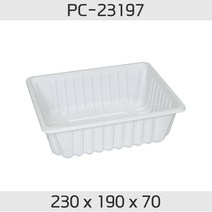 맛을담는용기 맛을 담는 튼튼한 실링용기 PC-23197 - 백색 400개 / 엔터팩 큐담호환 PP용기 두꺼운실링용기 팩클리어, 1개