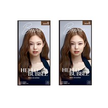 미쟝센 헬로 버블 거품 염색약 6N 초코브라운 2개
