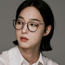 하루홀릭 큰사이즈 빈티지 솔텍스 메탈 콤비 패션 동그란안경테