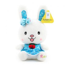[wowchoice} 아망스 딸기바니인형 블루 소형(31cm)n sym##, 쿠팡 본상품선택