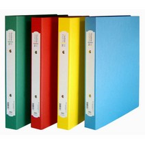 [RA㏓] 현풍)2공O링바인더수입지(A4 3cm 노랑)간격8cm 장식 수입지 화일 서류키핑 파일 2바인더 사무용 O링 A4 ▷_§Ea, 《본상품》