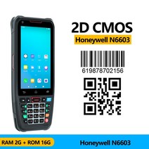 무선필름스캐너 사진 바코드 디지털스캔 안드로이드 10 PDA 휴대용 핸드 헬드 터미널 창고 데이터 수집기 Honeywell N6603 1D 2D QR 판독기 (NFC 포함), 04 2D 6603, AU