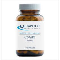 Metabolic Maintenance 코큐텐 100mg 비타민C 코엔자임Q10 60캡슐, 1개, 코큐텐 100mg 비타민C  60캡슐