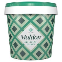 Maldon Sea Salt Tub 말돈 시 솔트 소금 텁 570g, 1개