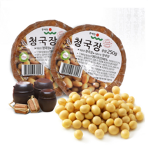 콩예원 국산 청국장 250g 생청국장, 3개