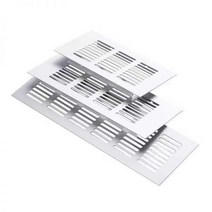 알루미늄 합금 에어 벤트 천공 시트 15cm60cm 웹 플레이트 환기 그릴 옷장 신발 찬장 장식 커버, Width 150MM|length    200MM