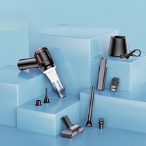 소파 매트 침구 청소기 원룸 핸디 청소기 무선 핸드 진공 청소기 미니 휴대 자동 홈 파워 강력한 먼지 흡입, 07 Black 2