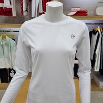 루이까스텔 여성 수입원단 기본 라운드 티셔츠 3LTTS943WE