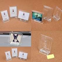 가라지팜 투명 미니액자 가로 사진액자 포토액자 표창장액자, 겸용