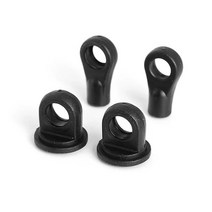 LC RACING C8001 Shock Parts: Upper and Lower Composite Ball Caps (EMB-PTG-2)