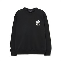 [국내정품]MLB 엠엘비 라이크 데일리 오버핏 맨투맨 NY Black