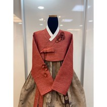 혼주한복대여 예담 2종 (빨강/초록 택)