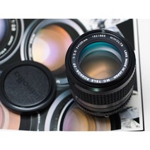 미놀타 수동 렌즈 MC 텔레 로커-PF 100mm 2.5 콜렉터급 리얼렌즈