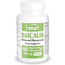 슈퍼스마트 바이칼린 황금추출물 벤조디아제핀 대체제 Baicalin 60베지캡슐